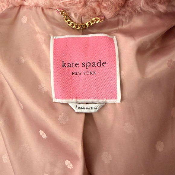 Kate Spade Faux Fur Coat - Picture 6 of 6